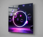 Circle Glass Wall Art.