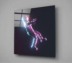 Astronaut Glass Wall Art.
