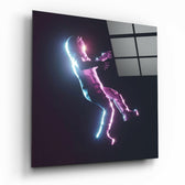 Astronaut Glass Wall Art.