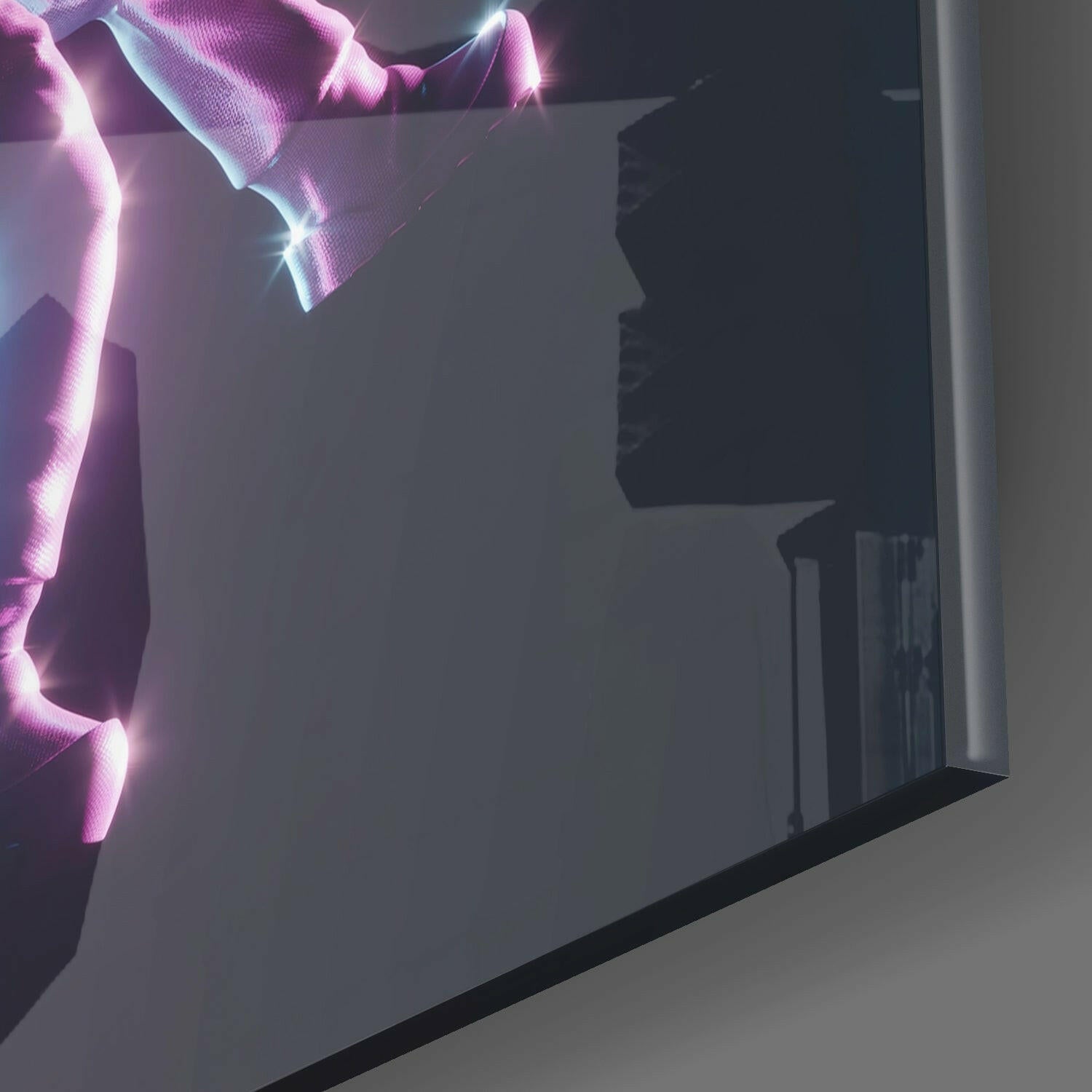 Astronaut Glass Wall Art.