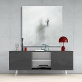 Despair Glass Wall Art.