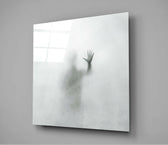 Despair Glass Wall Art.