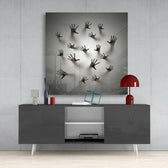 Independence Glass Wall Art.