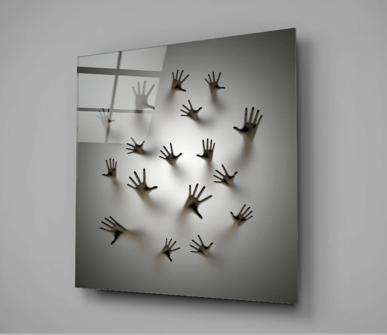 Independence Glass Wall Art.