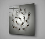 Independence Glass Wall Art.