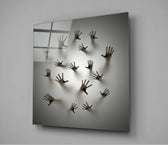 Independence Glass Wall Art.