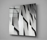 Modern Abstraction Glass Wall Art | Insigne Art Design