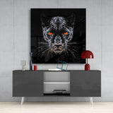 Panther Glass Wall Art | Insigne Art Design