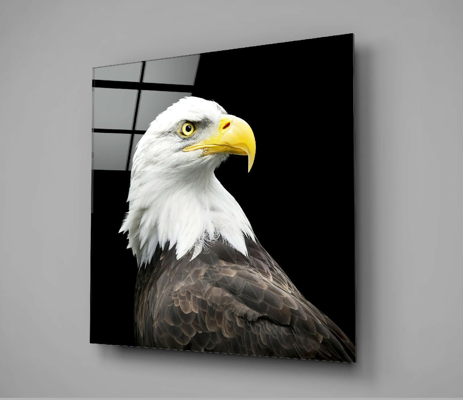 Eagle Glass Wall Art.
