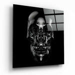 Skull Glass Wall Art.