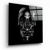 Skull Glass Wall Art.