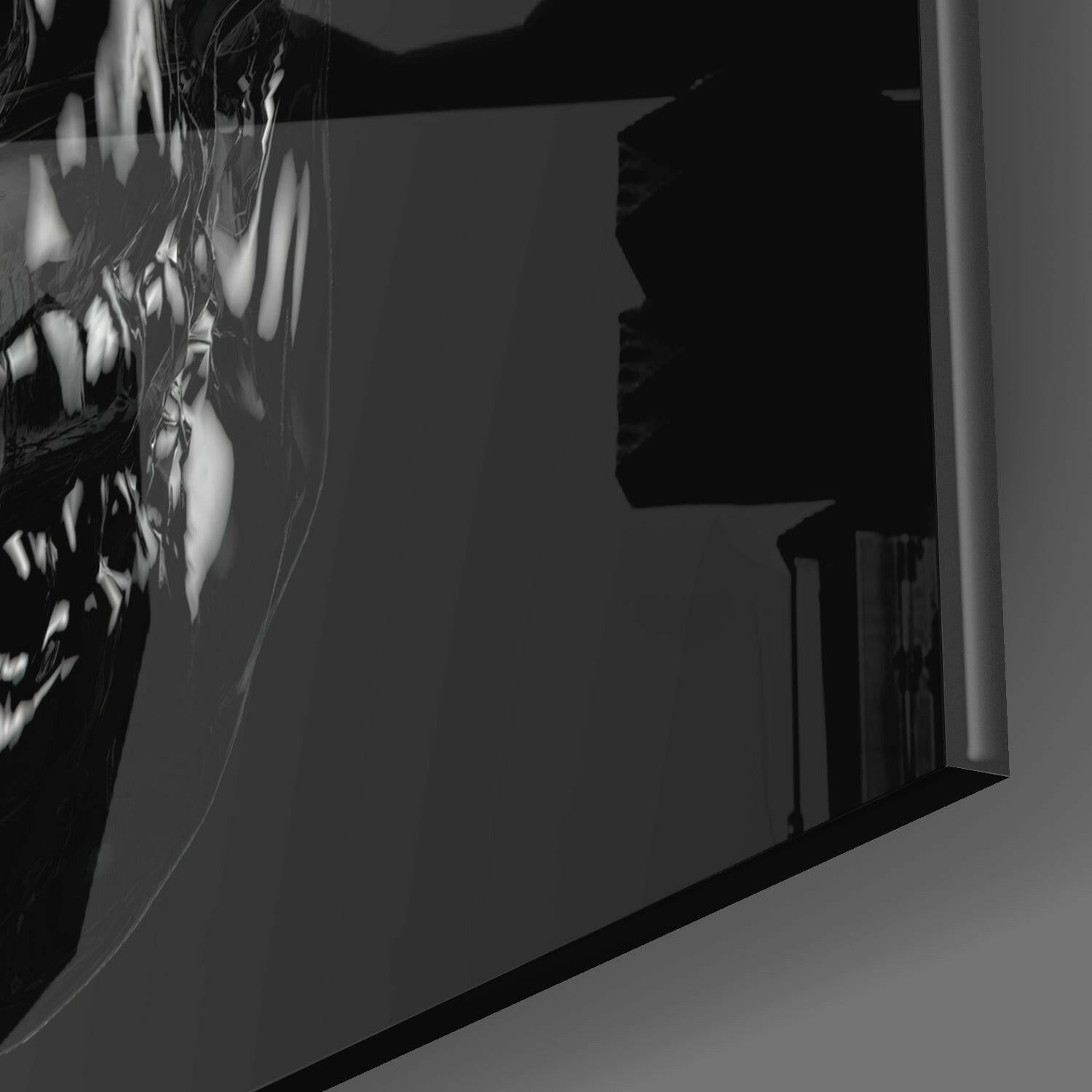 Skull Glass Wall Art.