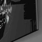 Skull Glass Wall Art.