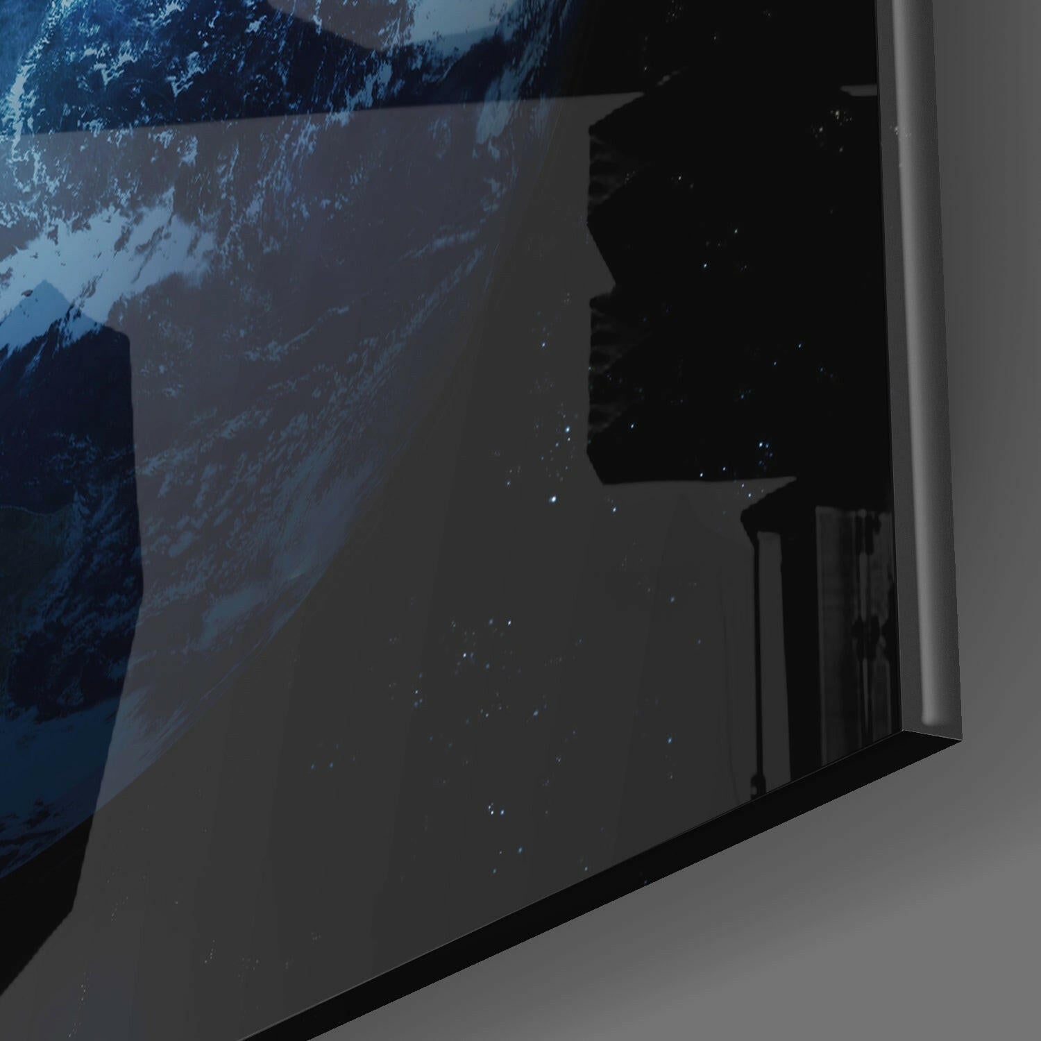 World Glass Wall Art.