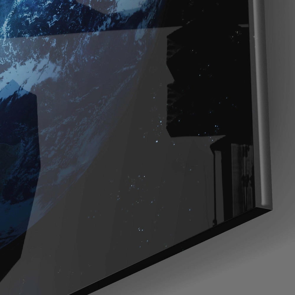 World Glass Wall Art.