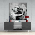 Smoke Dancing Glass Wall Art.