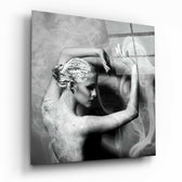 Smoke Dancing Glass Wall Art.