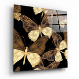 Butterflies Glass Wall Art | Insigne Art Design