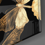 Butterflies Glass Wall Art.