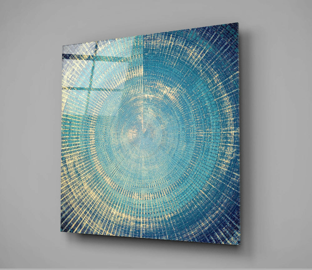 Elegant Cycle Glass Wall Art.