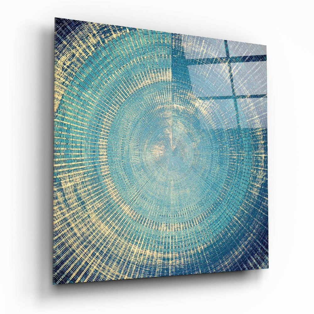 Elegant Cycle Glass Wall Art.