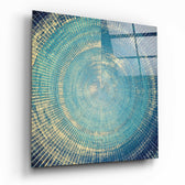 Elegant Cycle Glass Wall Art.