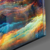 Colors of Space Glass Wall Art | Insigne Art Design