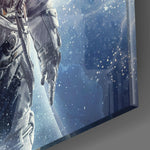 Astronaut Glass Wall Art.