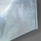 Full Moon Glass Wall Art.