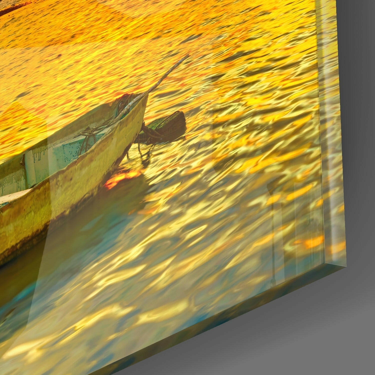 Sunset Glass Wall Art.