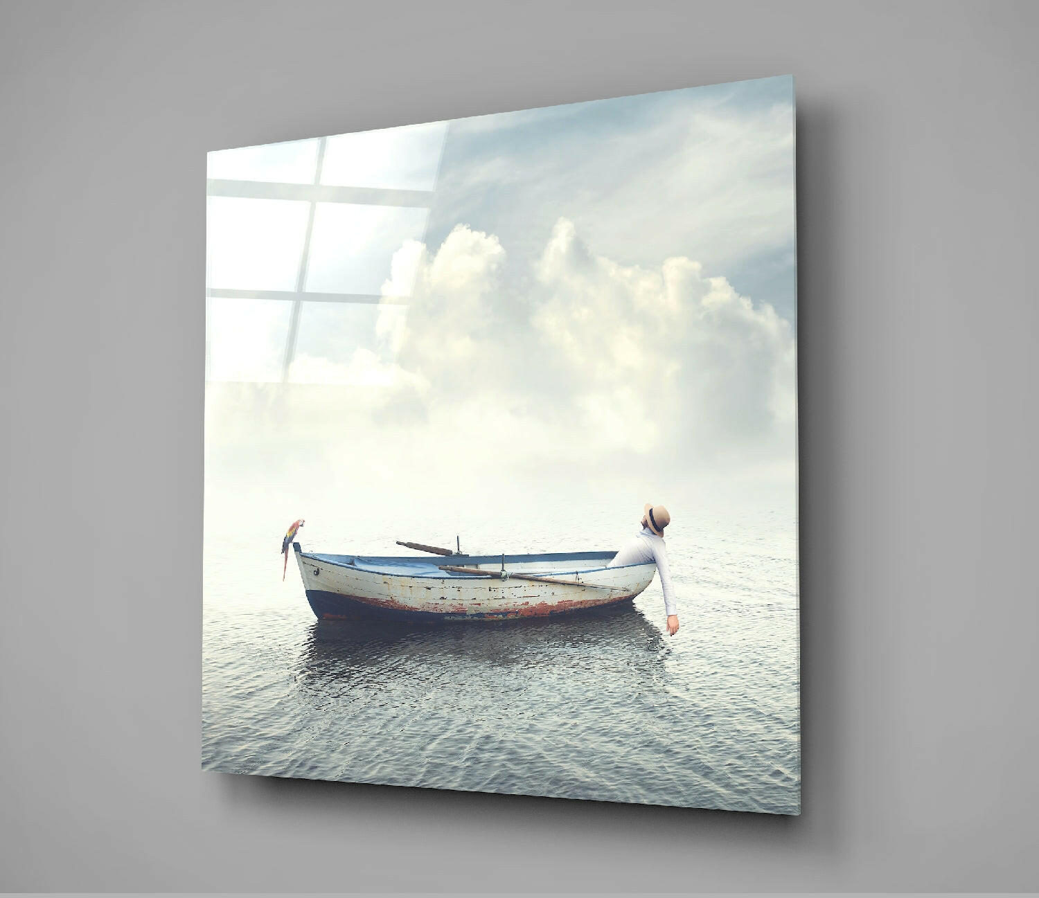 Marine Glass Wall Art.