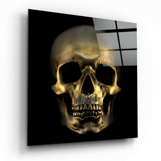 Skull Glass Wall Art.