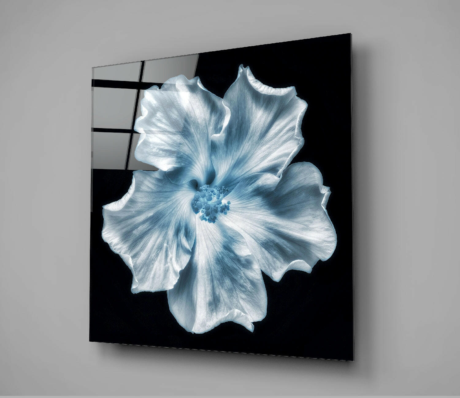 Flower Glass Wall Art.