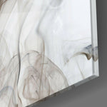 Smoke Face Glass Wall Art.