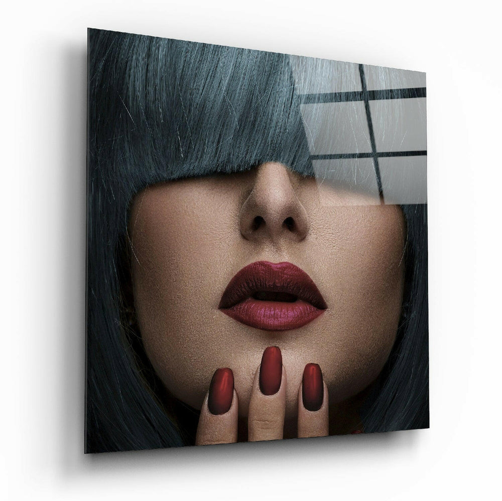 Bangs Glass Wall Art.