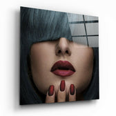 Bangs Glass Wall Art.