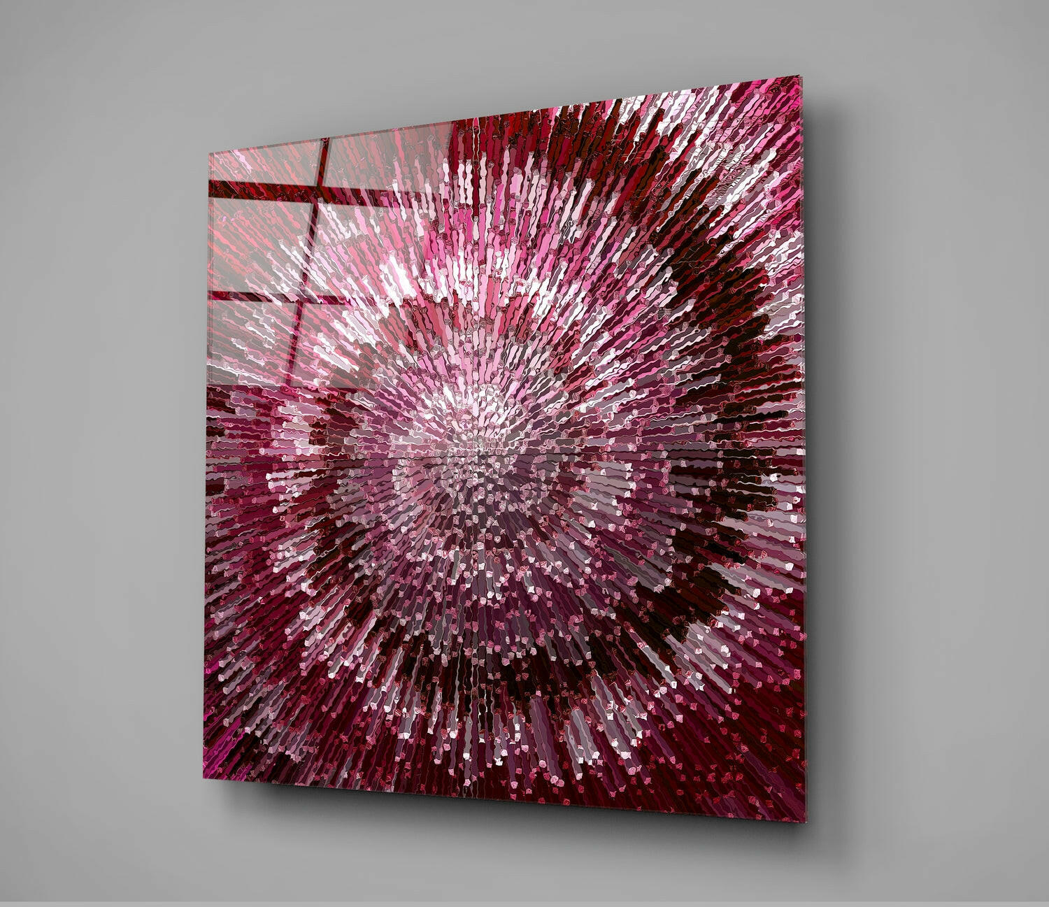 Cycle of Red Glass Wall Art | Insigne Art Design.