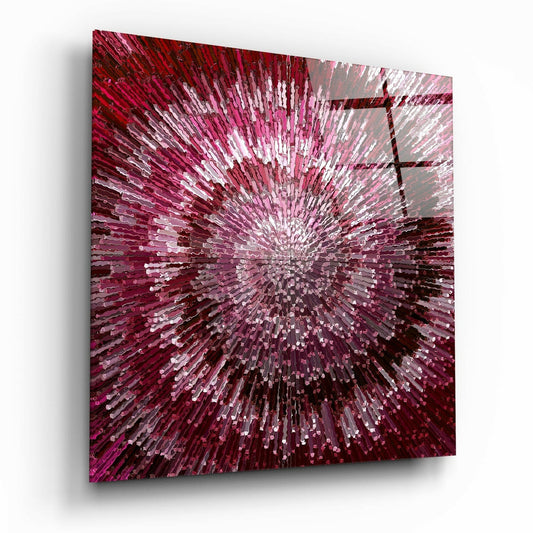 Cycle of Red Glass Wall Art | Insigne Art Design.