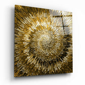 Cycle of Yellow Glass Wall Art | Insigne Art Design.