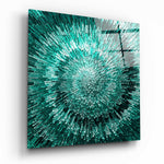 Cycle of Green Glass Wall Art | Insigne Art Design.