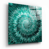 Cycle of Green Glass Wall Art | Insigne Art Design.