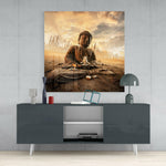 Buddha Glass Wall Art | Insigne Art Design.