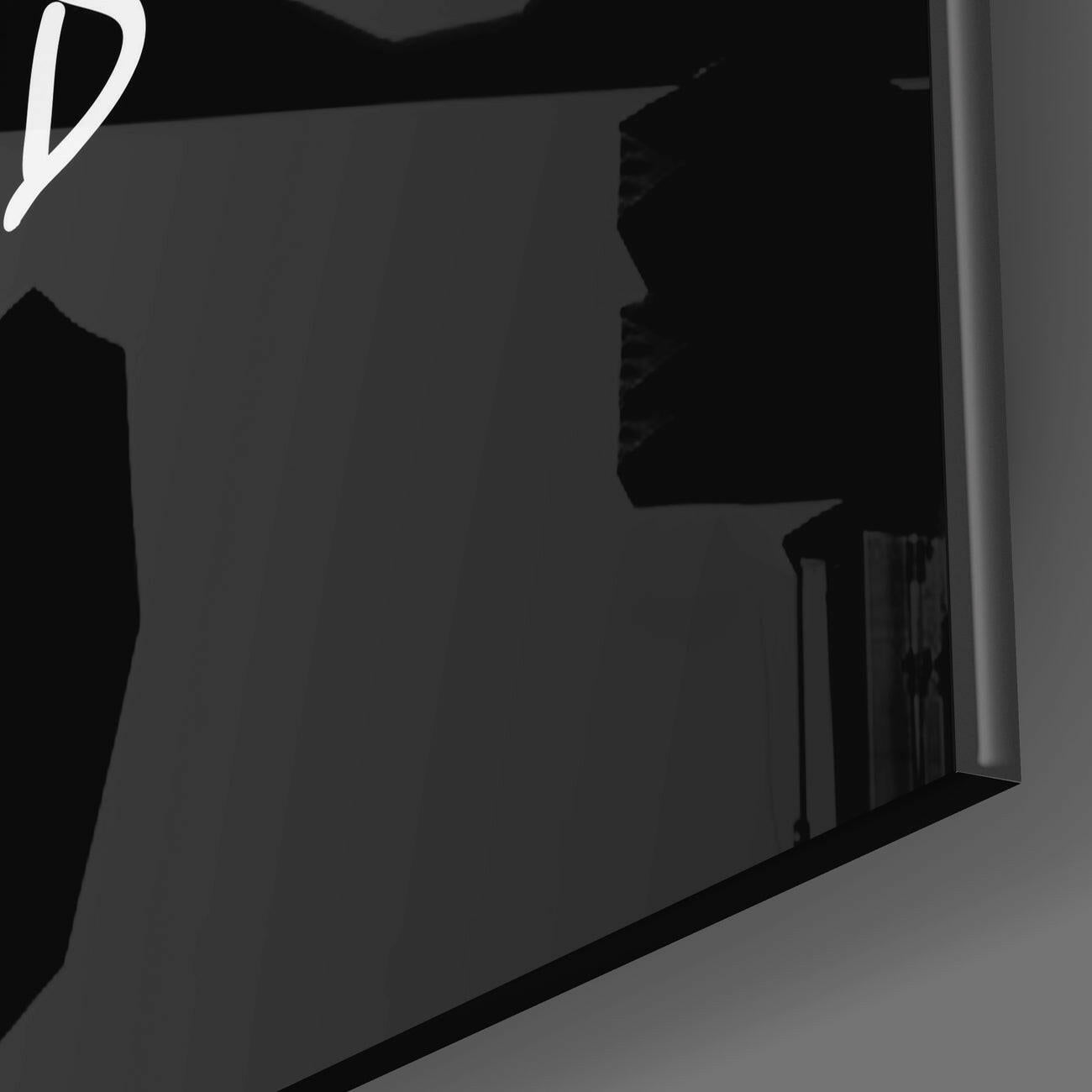 So What? Glass Wall Art | Insigne Art Design.