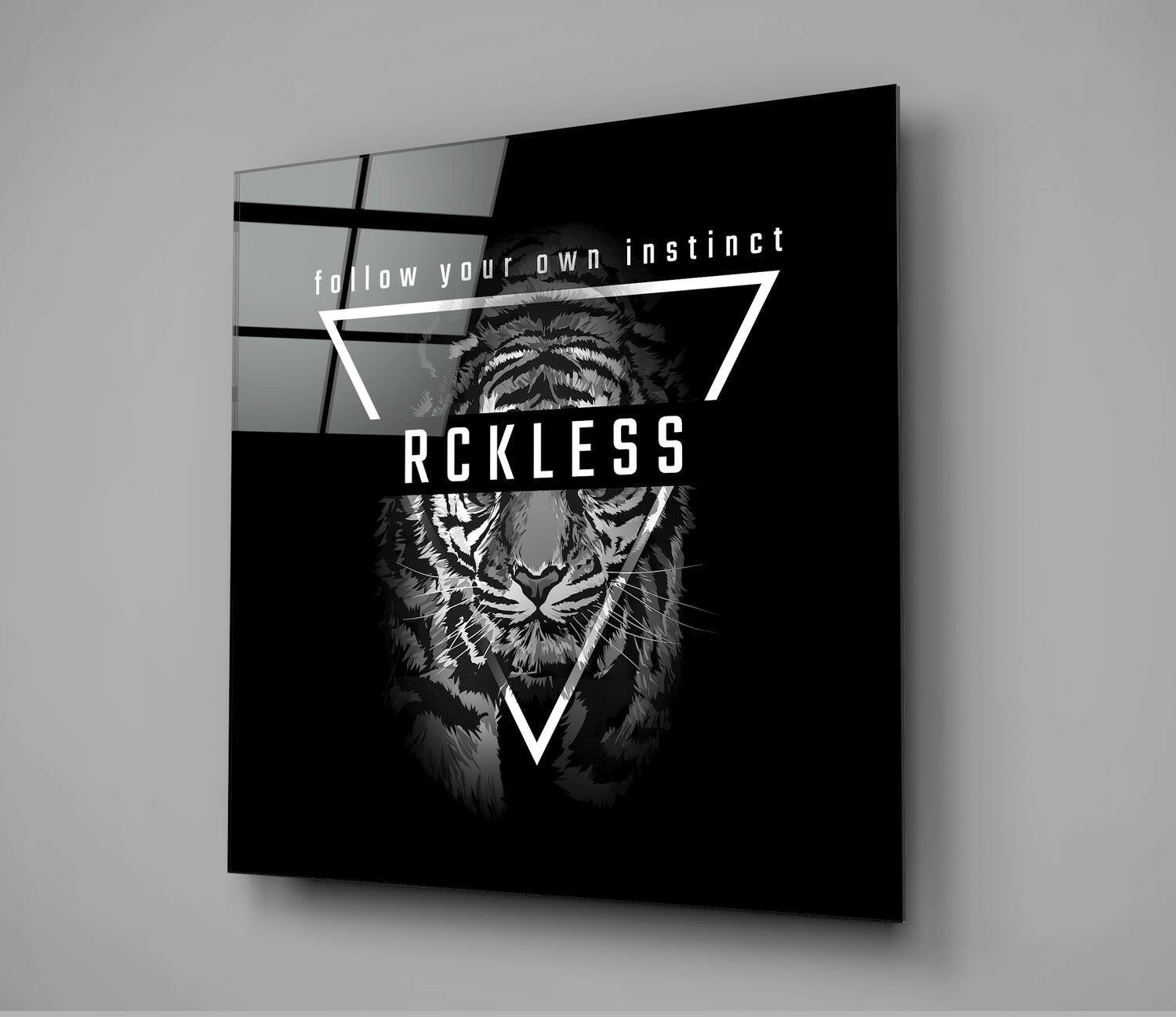 Watch The Instinct Glass Wall Art | Insigne Art Design.