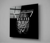 Watch The Instinct Glass Wall Art | Insigne Art Design.