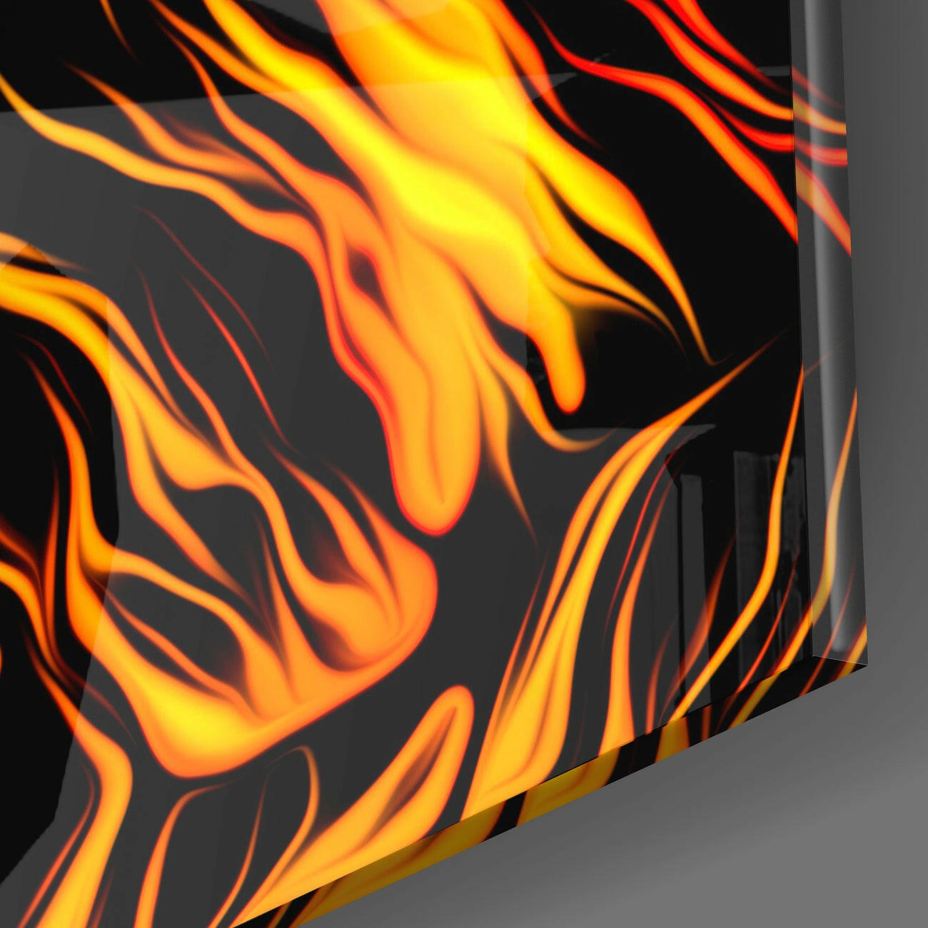 Lion Glass Wall Art | Insigne Art Design.