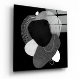 Black Glass Wall Art | Insigne Art Design