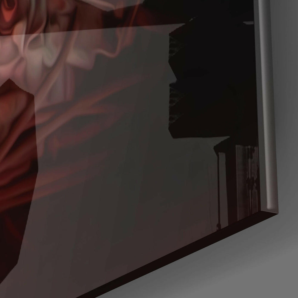 The Punishment Of The Lion Glass Wall Art | Insigne Art Design.