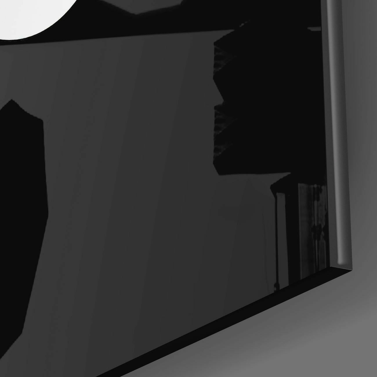 Rule Breaker Glass Wall Art | Insigne Art Design.