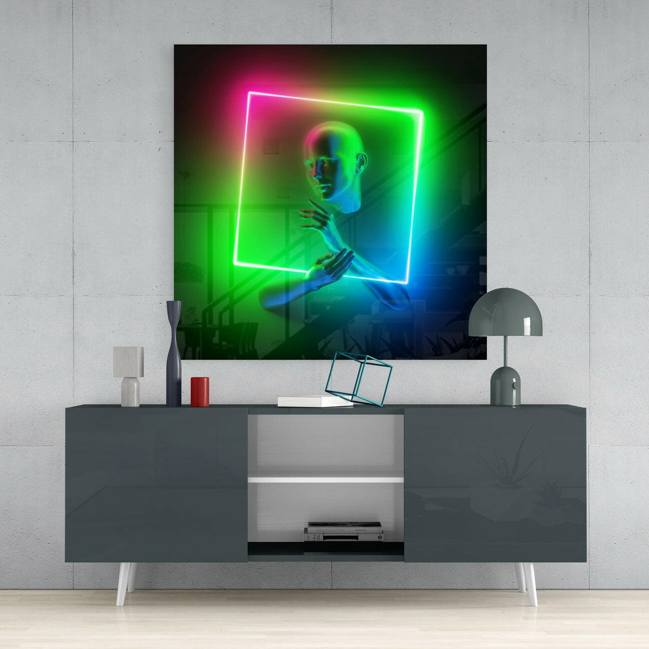 Limits Glass Wall Art | Insigne Art Design.